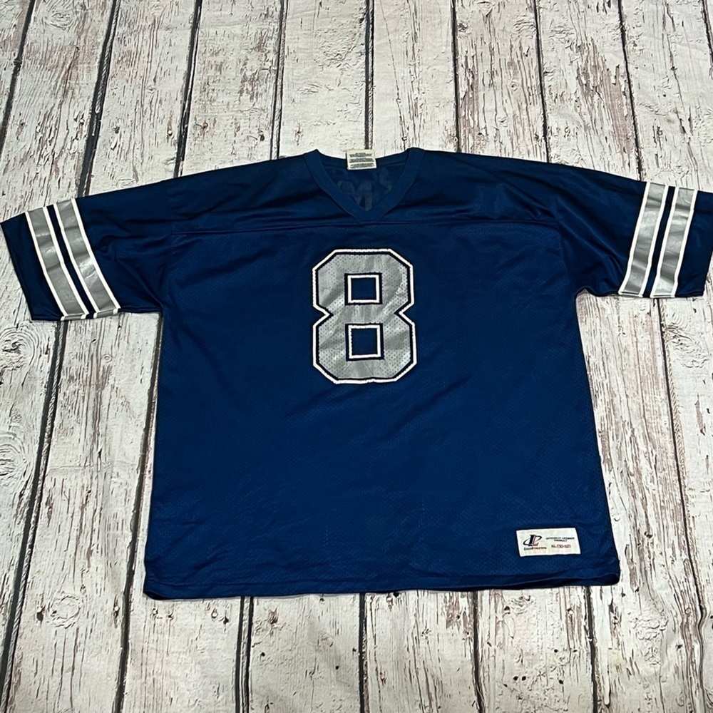 Vintage Troy Aikman Dallas Cowboys NFL Football Sports Jersey